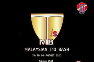 Malaysia T10 Bash 2020: Full schedule, teams, players list, timing, live streaming details