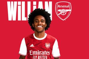 Arsenal signs Willian from Chelsea on a three-year deal