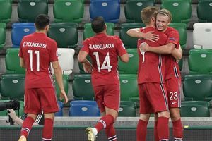 Northern Ireland 1-5 Norway: Two-goal Haaland stars in emphatic win