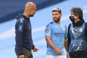 Aguero could be out for two more months, says Guardiola