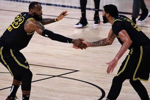 LeBron and Davis star as Lakers level series, Bucks stay alive in NBA playoffs