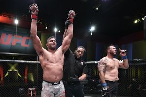 UFC Vegas 9 results: Overeem cements top heavyweight status with TKO victory over Sakai