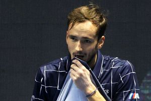 Medvedev narrowly avoids another first-round exit