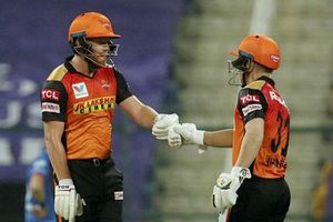 IPL 2020: KXIP vs SRH: Sunrisers openers Warner and Bairstow share fifth century stand