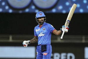 Shikhar Dhawan has most half-centuries among Indian batsmen in IPL