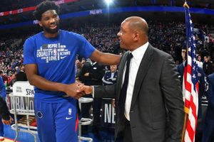 Embiid welcomes Rivers to 76ers after Philadelphia reportedly agree deal