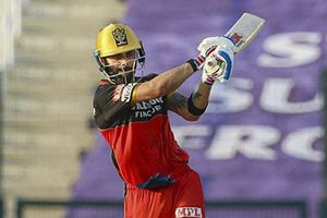 Royal Challengers Bangalore captain Virat Kohli achieves this unique record during his 52-ball 90