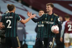 Bamford emulates Cantona with hat-trick as Leeds hand Villa first defeat