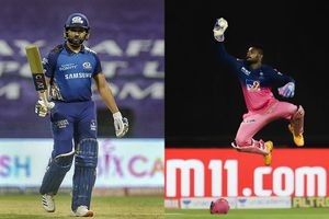 IPL 2020: MI vs RR, Match 20: Rohit, Samson, Buttler and Suryakumar chase milestones