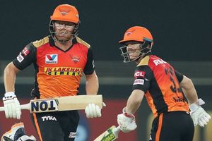 David Warner completes another half-century in IPL