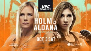 UFC Fight Island 4: Holm vs. Aldana fight card, date, start time and where to watch