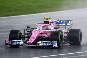 Stroll takes stunning pole in Turkey rain as Mercedes struggle