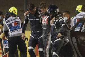 Our lives are on the line - Hamilton relieved to see Grosjean survive extraordinary crash