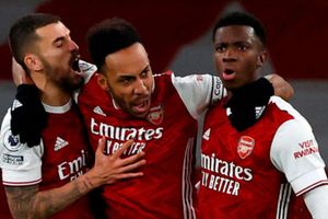 Arteta hopes Aubameyang goal changes everything 'dramatically' for Arsenal