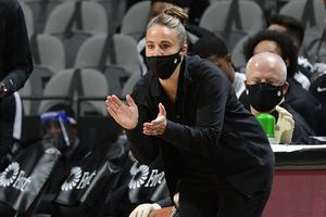Spurs' Hammon becomes first woman to act as head coach in NBA history