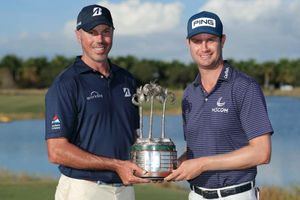 Record-setting Kuchar and English win third QBE Shootout