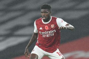 Arsenal's Partey to train ahead of north London derby against Spurs