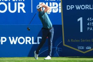 Perez on course for delightful double at DP World Tour Championship