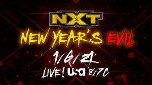 WWE NXT New Year's Evil: Main event match and more announced for the PPV