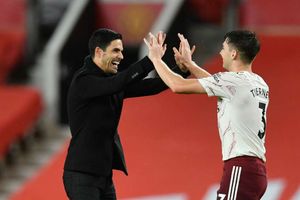 Arteta sees 'natural leader' Tierney as a future Arsenal captain