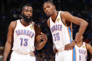 It was fun – Durant discusses playing alongside Harden ahead of expected reunion
