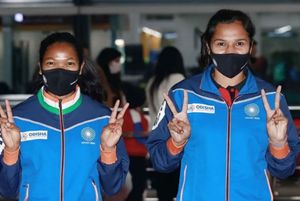 Rani Rampal-led Indian women's hockey team leave for Argentina tour