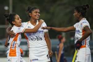 Dominant Indian Junior Women's Hockey Team beat Chile Senior Women's Team 2-0