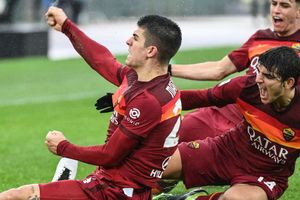 Roma 2-2 Inter: Late Mancini header denies Nerazzurri