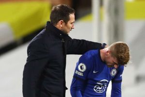 Lampard calm on Werner drought despite missing 'bread and butter' chance
