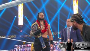 Roman Reigns says match with The Rock at Wrestlemania Hollywood makes sense