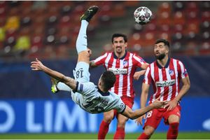 Atletico Madrid 0-1 Chelsea: Giroud stunner gives Blues the advantage