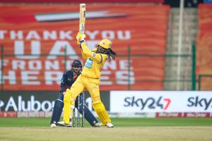Gayle storm blows Maratha Arabians away to give Team Abu Dhabi a big win