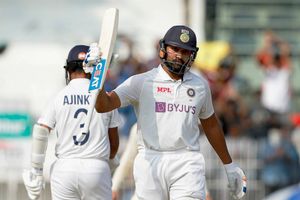 India vs England, 2nd Test, Day 1, Highlights: Rohit Sharma sweeps on Chepauk turner as India post 300/6