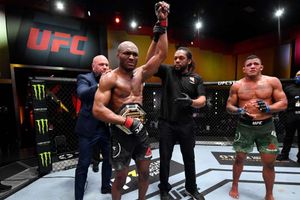 Usman makes history after retaining UFC title with brutal TKO against Burns