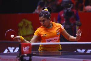 Paddlers Sutirtha and Ahyika make winning starts at WTT Star Contender Doha