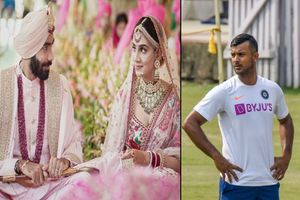 Jasprit Bumrah ties the knot with Sanjana Ganesan: Cricketers wish the newlyweds; Mayank Agarwal makes a gaffe