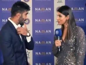 Jasprit Bumrah-Sanjana Ganesan wedding: Why term 'Mumbai Knight Riders' is trending on social media