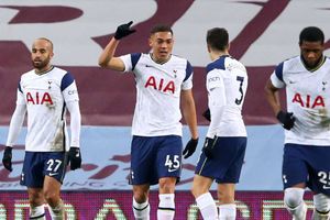 Aston Villa 0-2 Tottenham: Spurs finish woeful week in top six