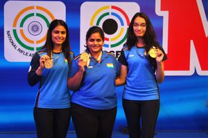 ISSF World Cup 2021: Sports pistol women strike gold again in 25m team event