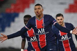 Mbappe takes Messi's Champions League record