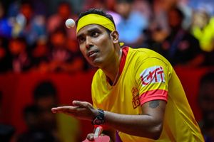 Sharath off to a flying start at the WTT Contender Doha; Sathiyan bows out