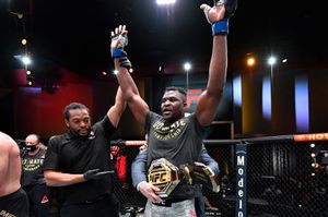 UFC 260 results and recap: Ngannou dazes Miocic; Luque submits Woodley