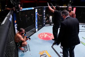 UFC Vegas 21 results: Leon Edwards vs Belal Muhammad ends in unfortunate No Contest