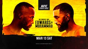 UFC Vegas 21: Edwards vs. Muhammad fight card, date, start time in India and where to watch