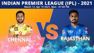 IPL 2021: CSK vs RR, Match 12 Toss, Playing XI: Rajasthan Royals win the toss and opt to bowl against Chennai