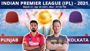 IPL 2021, PBKS vs KKR Match 21 Toss, Playing XI: Kolkata Knight Riders win the toss and elect to bowl first