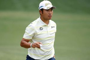 The Masters: Matsuyama withstands wobble to make history with first major title at Augusta