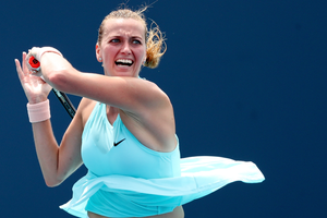 Kvitova and Muguruza exit Volvo Car Open, Barty wins hard-fought match over Rogers