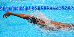 Srihari takes gold with personal best, narrowly misses Olympic 'A' cut