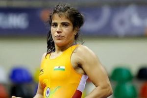 Seema gets gold; Greco Roman wrestlers bite dust at World Olympic Qualifiers